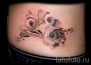 фото тату белка для статьи про значение татуировки с белкой - tatufoto.ru - 32