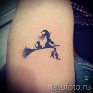 фото тату ведьма для статьи про значение татуировки ведьма - tatufoto.ru - 2