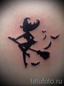 фото тату ведьма для статьи про значение татуировки ведьма - tatufoto.ru - 3