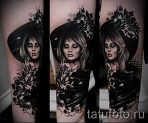 фото тату ведьма для статьи про значение татуировки ведьма - tatufoto.ru - 11