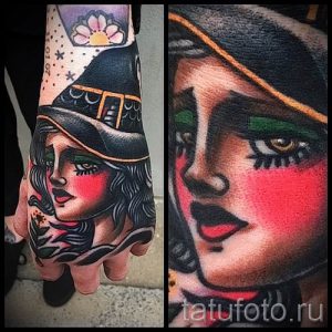 фото тату ведьма для статьи про значение татуировки ведьма - tatufoto.ru - 14