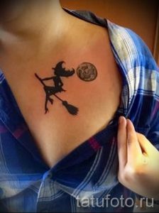 фото тату ведьма для статьи про значение татуировки ведьма - tatufoto.ru - 20