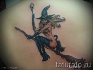 фото тату ведьма для статьи про значение татуировки ведьма - tatufoto.ru - 32