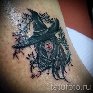 фото тату ведьма для статьи про значение татуировки ведьма - tatufoto.ru - 33
