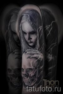 фото тату ведьма для статьи про значение татуировки ведьма - tatufoto.ru - 40