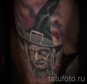 фото тату ведьма для статьи про значение татуировки ведьма - tatufoto.ru - 43