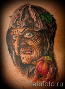 фото тату ведьма для статьи про значение татуировки ведьма - tatufoto.ru - 45