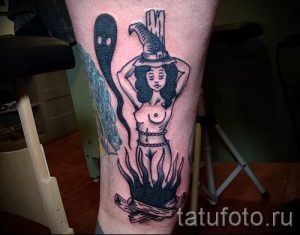 фото тату ведьма для статьи про значение татуировки ведьма - tatufoto.ru - 46