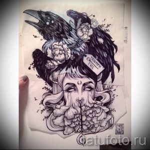 фото тату ведьма для статьи про значение татуировки ведьма - tatufoto.ru - 47