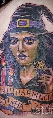 фото тату ведьма для статьи про значение татуировки ведьма — tatufoto.ru — 53