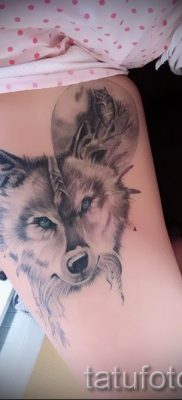 фото тату волчица для статьи про значение татуировки волчица — tatufoto.ru — 13