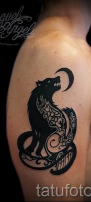 фото тату волчица для статьи про значение татуировки волчица — tatufoto.ru — 16