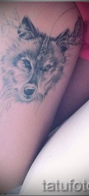 фото тату волчица для статьи про значение татуировки волчица — tatufoto.ru — 17