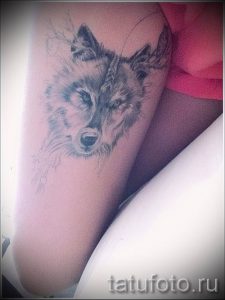 фото тату волчица для статьи про значение татуировки волчица - tatufoto.ru - 17