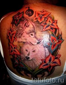 фото тату волчица для статьи про значение татуировки волчица - tatufoto.ru - 19
