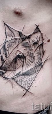 фото тату волчица для статьи про значение татуировки волчица — tatufoto.ru — 24
