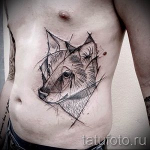 фото тату волчица для статьи про значение татуировки волчица - tatufoto.ru - 24