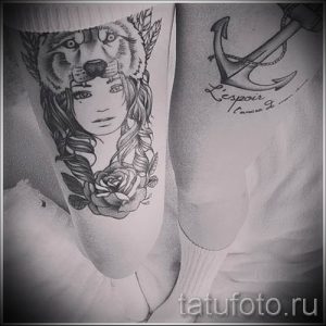 фото тату волчица для статьи про значение татуировки волчица - tatufoto.ru - 29
