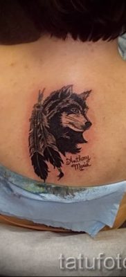 фото тату волчица для статьи про значение татуировки волчица — tatufoto.ru — 31