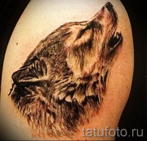 фото тату волчица для статьи про значение татуировки волчица - tatufoto.ru - 33
