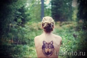 фото тату волчица для статьи про значение татуировки волчица - tatufoto.ru - 40