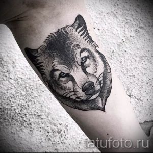 фото тату волчица для статьи про значение татуировки волчица - tatufoto.ru - 43