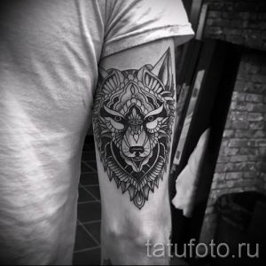фото тату волчица для статьи про значение татуировки волчица - tatufoto.ru - 44