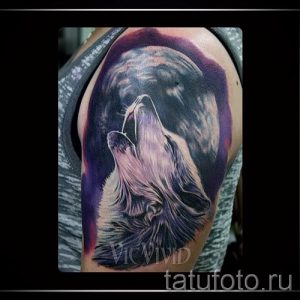 фото тату воющий волк для статьи про значение тату воющий волк - tatufoto.ru - 3