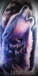 фото тату воющий волк для статьи про значение тату воющий волк - tatufoto.ru - 12