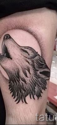 фото тату воющий волк для статьи про значение тату воющий волк — tatufoto.ru — 14