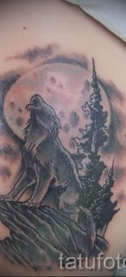 фото тату воющий волк для статьи про значение тату воющий волк — tatufoto.ru — 18