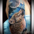 фото тату воющий волк для статьи про значение тату воющий волк - tatufoto.ru - 27