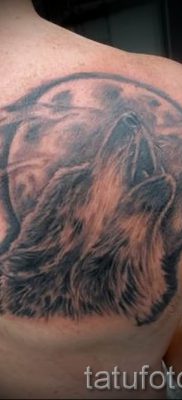 фото тату воющий волк для статьи про значение тату воющий волк — tatufoto.ru — 31