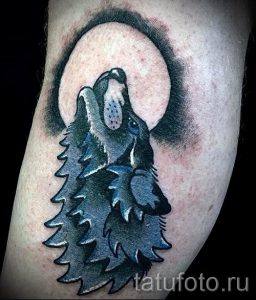 фото тату воющий волк для статьи про значение тату воющий волк - tatufoto.ru - 39