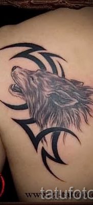 фото тату воющий волк для статьи про значение тату воющий волк — tatufoto.ru — 42