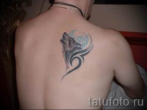 фото тату воющий волк для статьи про значение тату воющий волк - tatufoto.ru - 51