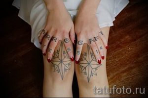 фото тату звезды на коленях для статьи про значение - tatufoto.ru - 8