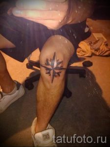 фото тату звезды на коленях для статьи про значение - tatufoto.ru - 10