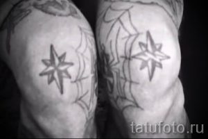 фото тату звезды на коленях для статьи про значение - tatufoto.ru - 17