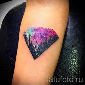 фото тату космос для статьи про значение космических татуировок - tatufoto.ru - 4