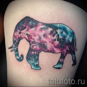 фото тату космос для статьи про значение космических татуировок - tatufoto.ru - 12