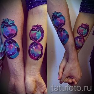 фото тату космос для статьи про значение космических татуировок - tatufoto.ru - 21