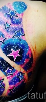 фото тату космос для статьи про значение космических татуировок — tatufoto.ru — 26