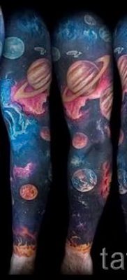 фото тату космос для статьи про значение космических татуировок — tatufoto.ru — 34