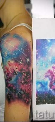фото тату космос для статьи про значение космических татуировок — tatufoto.ru — 36