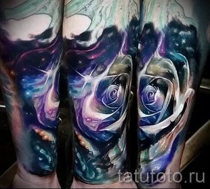 фото тату космос для статьи про значение космических татуировок - tatufoto.ru - 40