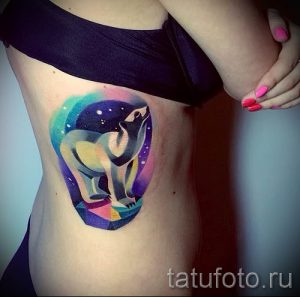 фото тату космос для статьи про значение космических татуировок - tatufoto.ru - 43