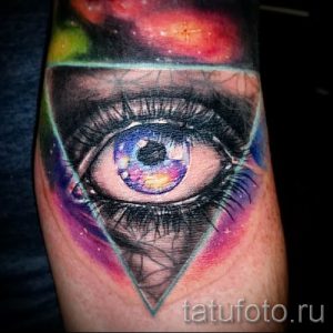 фото тату космос для статьи про значение космических татуировок - tatufoto.ru - 52