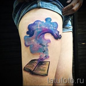 фото тату космос для статьи про значение космических татуировок - tatufoto.ru - 57