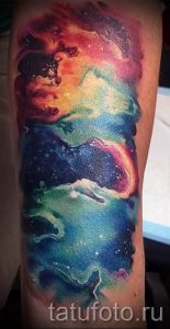 фото тату космос для статьи про значение космических татуировок - tatufoto.ru - 58